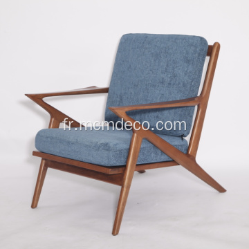 Chaises Selig Z en tissu à structure en bois